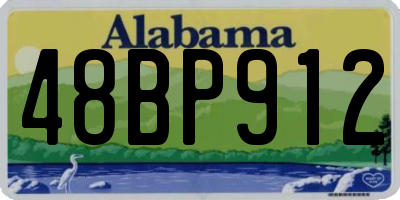 AL license plate 48BP912