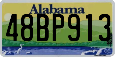 AL license plate 48BP913