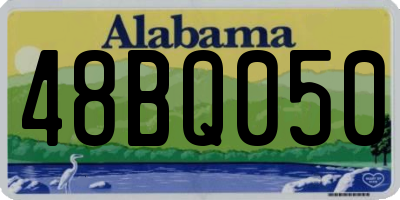AL license plate 48BQ050