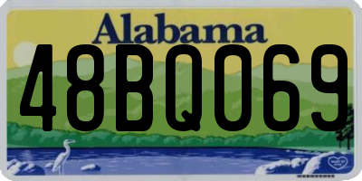 AL license plate 48BQ069