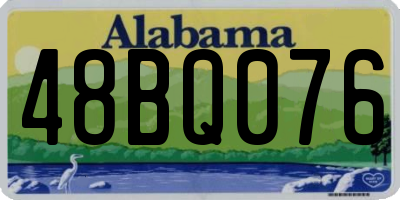 AL license plate 48BQ076