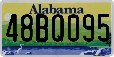AL license plate 48BQ095