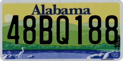 AL license plate 48BQ188