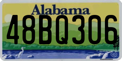 AL license plate 48BQ306