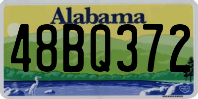 AL license plate 48BQ372