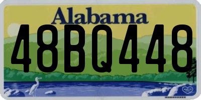 AL license plate 48BQ448