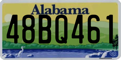 AL license plate 48BQ461