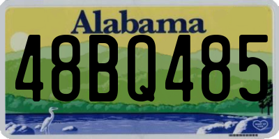 AL license plate 48BQ485