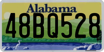 AL license plate 48BQ528