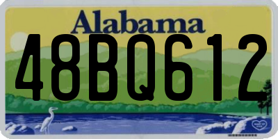 AL license plate 48BQ612