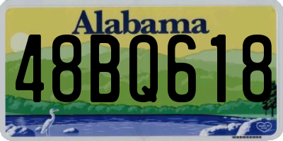 AL license plate 48BQ618