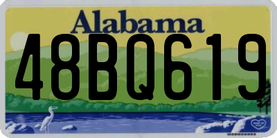 AL license plate 48BQ619