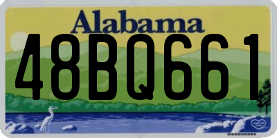 AL license plate 48BQ661