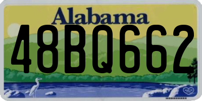 AL license plate 48BQ662