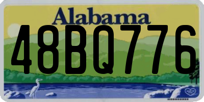 AL license plate 48BQ776