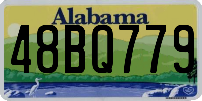 AL license plate 48BQ779
