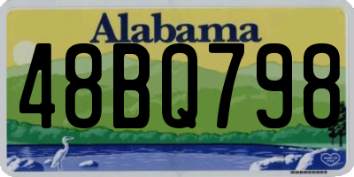 AL license plate 48BQ798