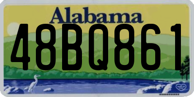 AL license plate 48BQ861