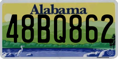 AL license plate 48BQ862