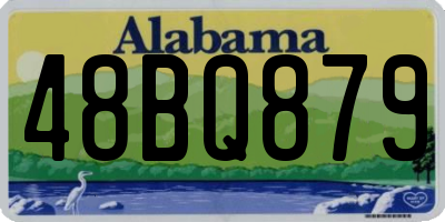 AL license plate 48BQ879