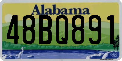 AL license plate 48BQ891