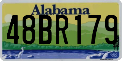 AL license plate 48BR179