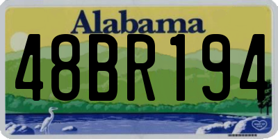 AL license plate 48BR194