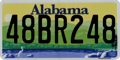 AL license plate 48BR248