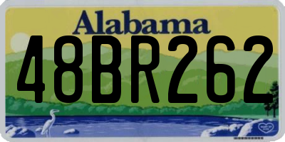 AL license plate 48BR262