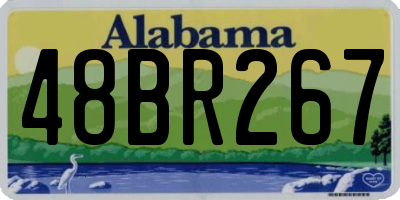 AL license plate 48BR267