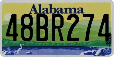 AL license plate 48BR274