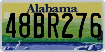 AL license plate 48BR276