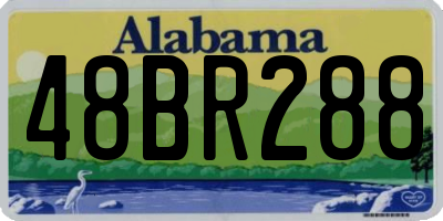 AL license plate 48BR288