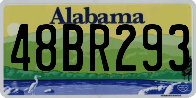 AL license plate 48BR293