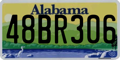 AL license plate 48BR306