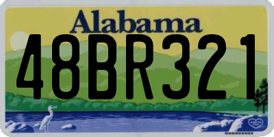 AL license plate 48BR321
