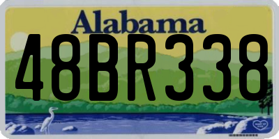 AL license plate 48BR338