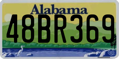 AL license plate 48BR369