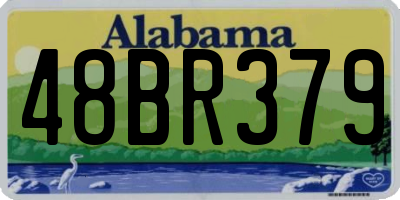 AL license plate 48BR379