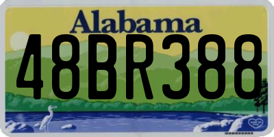 AL license plate 48BR388