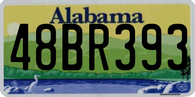 AL license plate 48BR393