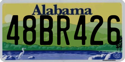 AL license plate 48BR426