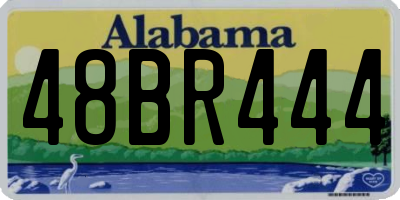 AL license plate 48BR444