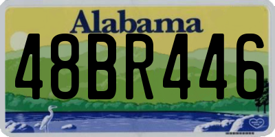 AL license plate 48BR446