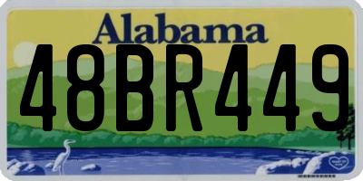 AL license plate 48BR449