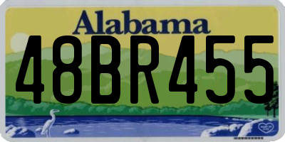 AL license plate 48BR455