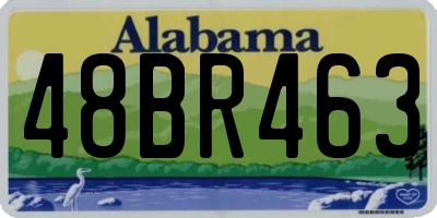 AL license plate 48BR463