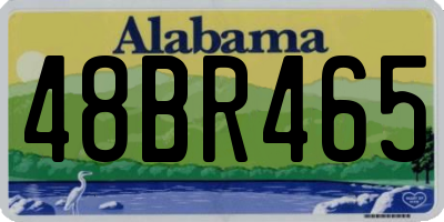 AL license plate 48BR465
