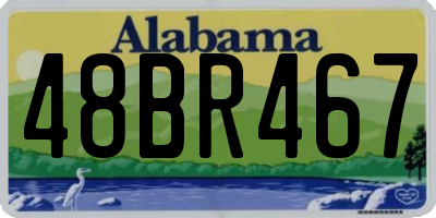 AL license plate 48BR467