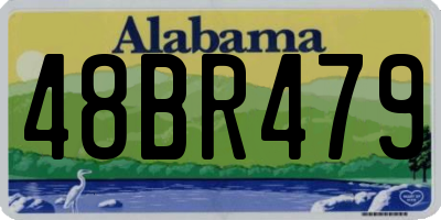 AL license plate 48BR479